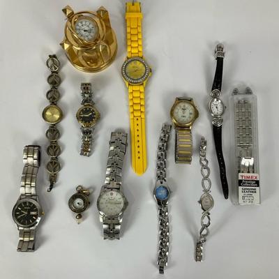 Assorted Watch Collection with Accessories