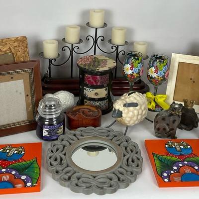 Home Décor and Candle Holder Collection