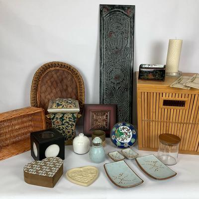 Assorted Home Décor and Storage Collection