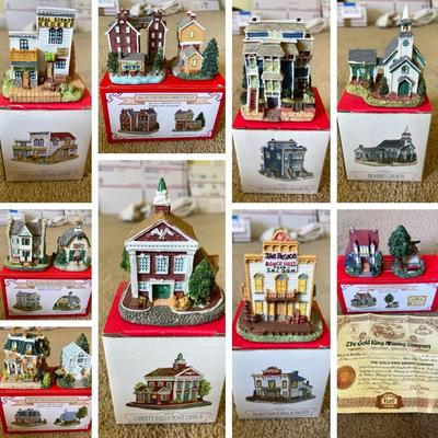 Lot 074-BON: Liberty Falls Americana Collection Figurines