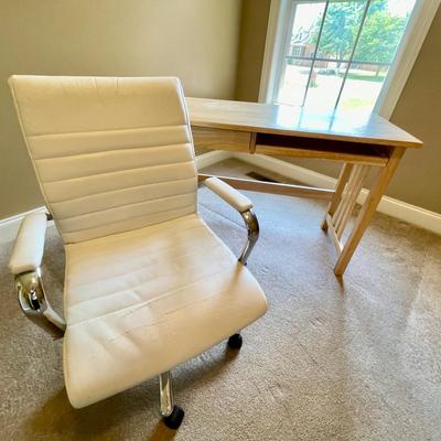 Lot 010-OFF: Desk and Chair Duo