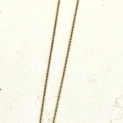 Lot 103-J: Vermeil Necklace with Amethyst Pendant