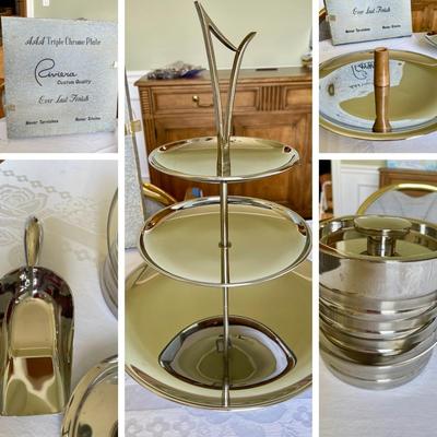Lot 038-DR: Mid-Century Serving Trays