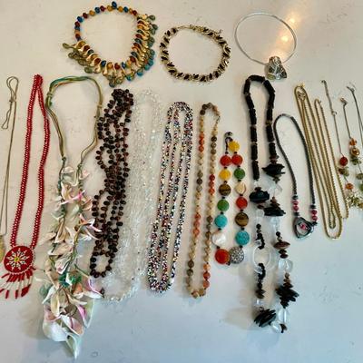 Lot 085-J: Costume Necklace Collection
