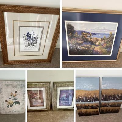 Lot 053-BR2: Framed Prints