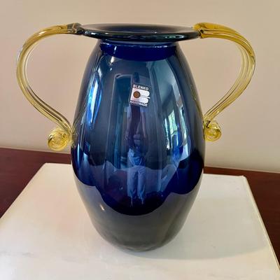 Lot 035-KIT: Hand-Blown Blenko Art-Vase