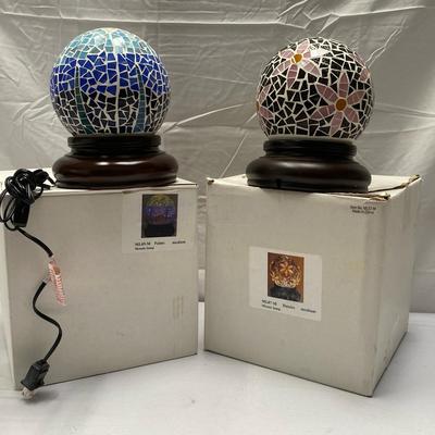 Mosaic Globe Lamps