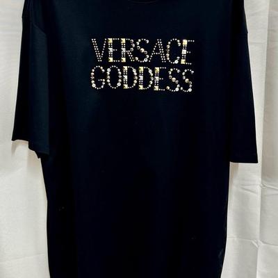 Versace Goddess Studded T-shirt 46