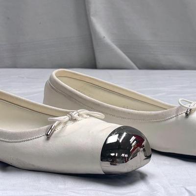 Alexander McQueen Women's Slip On Cap Toe Ballet Flats