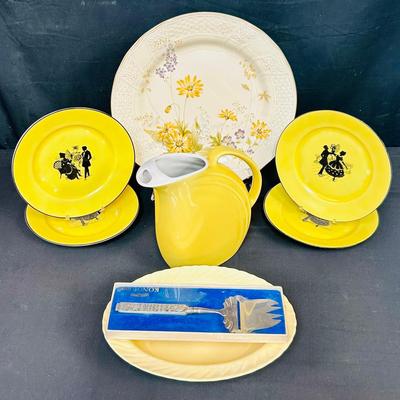 Sunshine Yellow Serving Ware & Silhouettes