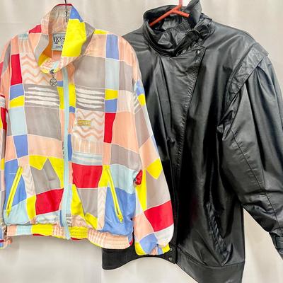 IXSPA 100% Silk Retro Jacket & Carlo Baron Jacket