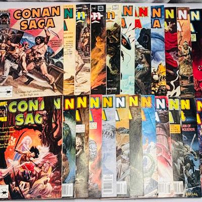 Conan Saga Comic Book Collection