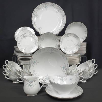 Mikasa “Seville” China Set – Elegant 63 Piece Dinnerware Collection