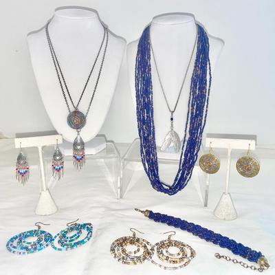 Native American Inspired Beaded Jewelry Collection 