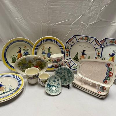 Quimper, Faience, Grace Ceramic Kitchenware