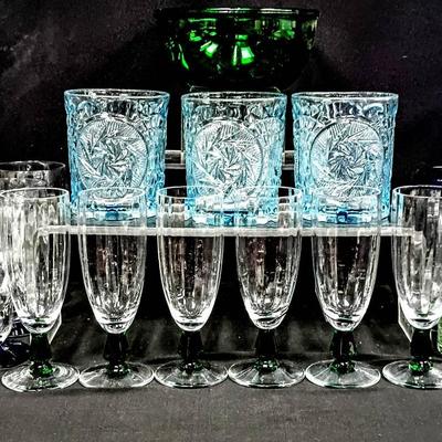 Vintage Mixed Glassware Collection
