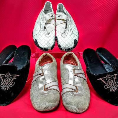 Designer Footwear Trio – Puma, Michelle K, & Frette