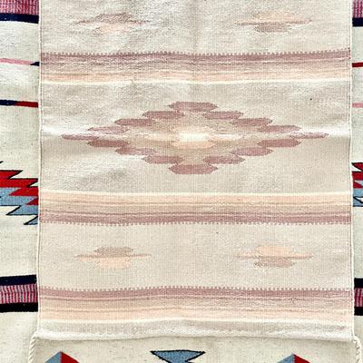 Handwoven Wool Kilim Rug And Mexican Rug 