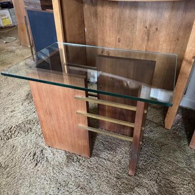 Sale Photo Thumbnail #3: Pair of MCM Vintage Danish End Tables 