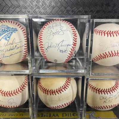 Signed Baseballs