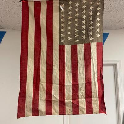 Small 48-star flag
