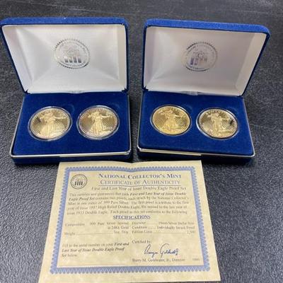 First/Last year Double Eagle set