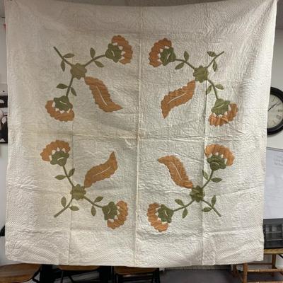 Vtg quilt