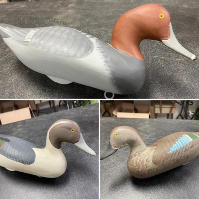 Capt. Harry Jobes decoys