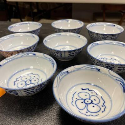 Chinese rice bowls