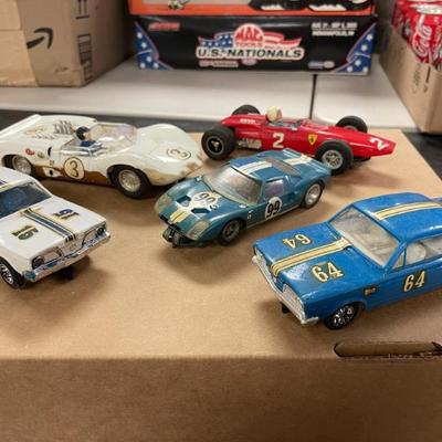 Slot Cars -Strombecker, Cox, K&B