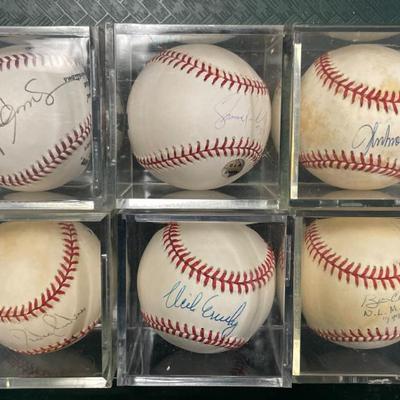 Signed Baseballs