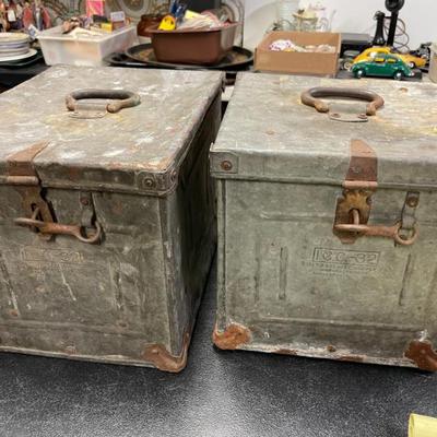 Rialto theater metal boxes