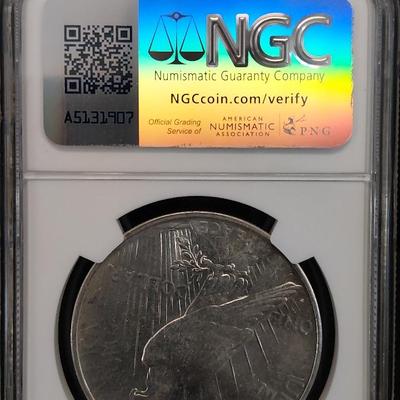 1926-D Peace Dollar MS61