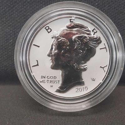 2019 W Palladium Eagle (1)oz