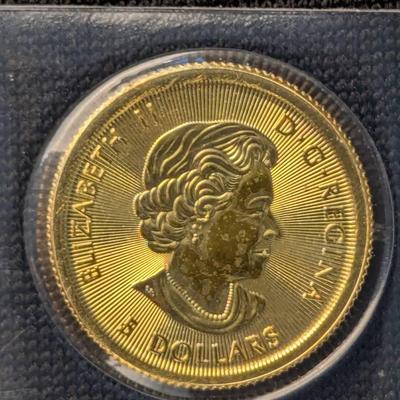 2020 Canada 1/10 oz Gold Maple Leaf – .9999 Fine
