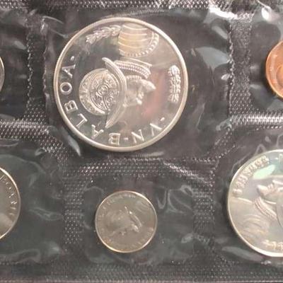 1966 Panama Coin Set