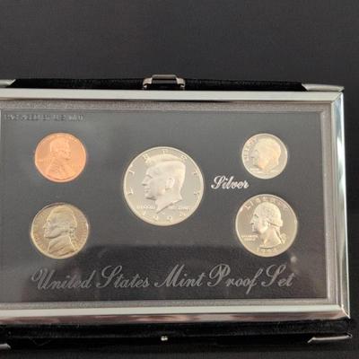 1994 U.S. Mint Premier Silver Proof Set – 90% Silver Trio in Deluxe Packaging