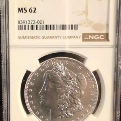 1903-O Morgan Silver Dollar  MS62