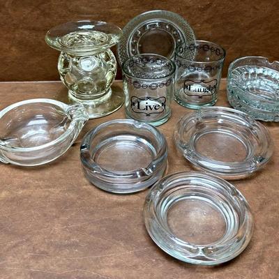 Collection of Vintage Ash Trays
