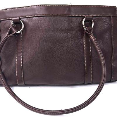 "Sag Harbor" Faux Leather Shoulder Bag