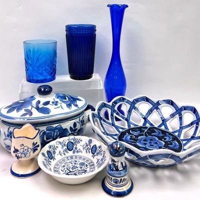 “Blue Heritage” & Cobalt Blue Tableware