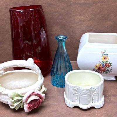 Assortment of Planters and Vases 