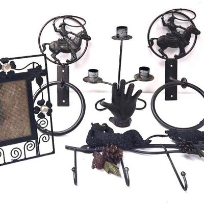 Country Themed Metal Decor