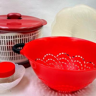 “KitchenAid” Universal Salad Spinner & Kitchen Items