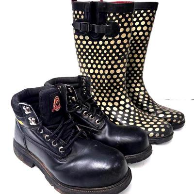 "Brahma" Steel Toe Boots & "Capelli" Rain Boots