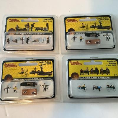 Scenic Accents N-Scale Figurines