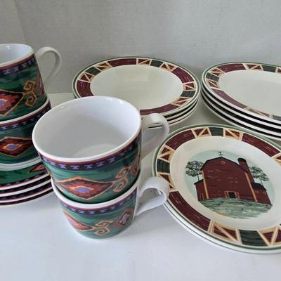 Kashmir & Prairie Vintage Dishes