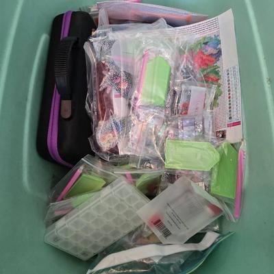 Mystery Lot Of Diamond Painting Kits, Storage & Accessories 