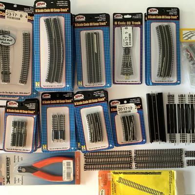 Atlas Model Railroad N-Scale Code 80 Track And More