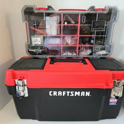 Craftsman Tool Boxes With Assorted Tolls & Hardware